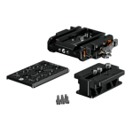 Bright Tangerine LeftField 3 QR Baseplate (Standard) for RED V-RAPTOR