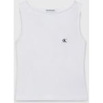 Debardeur enfant Calvin Klein Jeans  IG0IG02488 TANK TOP-YAF BRIGHT WHITE