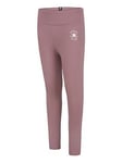 Converse Older Girls Chuck Patch High Rise Leggings, Dusky Orchid, Size 8-10 Years