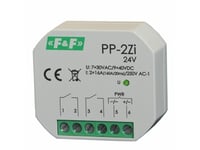 F&F Elektromagnetisk Relé 2Z 16A P/T - Pp-2Zi 24V