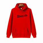 (HW0092Orange-XXL）Hupparit Miesten Hip Hop DREAMVILLE J Cole Logo Hupullinen Prey Letter