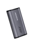 A-Data SE880 SSD - 4TB - Harmaa - Ulkoinen SSD - USB 3.2 Gen 2x2