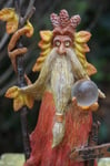 305 FIGURINE MERLIN MAGE MAGICIEN DRUIDE WOODY FORET LEGENDE    SERIE 1 SUR 10