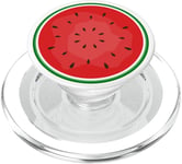 Fruit de pastèque amusant et sain pour les amateurs de fruits tropicaux PopSockets PopGrip pour MagSafe