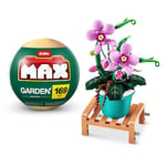 Max Premium Garden Pot Plants Building Bricks Collection (up to 233 Pieces, 6 to Collect). (Phalaenopsis, 1 Capsule)