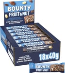 Bounty Triple Treat Fruit & Nut Chocolate Bars, Healthy Snacks, Bulk Chocolate,