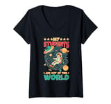 Womens My Students Are Out Of This World | |----- V-Neck T-Shirt