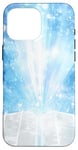 iPhone 16 Pro Max Catholicism Open Bible Rays Spiritual Divine Case