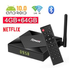 4k Full Hd Mediaspelare - Kodi, Wifi Tv Box Iptv Tanix Tx6s-h