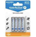 Everactive Evhrl03-800 Pile Domestique Batterie Rechargeable Aaa Hybr