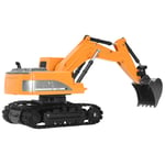 1:24 RC Engineering Van Remote Control Excavator Metal Children Toy Model GH