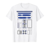 Star Wars R2D2 Uniform Costume C2 T-Shirt