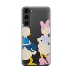 ERT GROUP Coque de téléphone Portable pour Samsung S23 Plus Original et sous Licence Officielle Disney Motif Donald & Daisy 001 Parfaitement adapté à la Forme du téléphone Portable, partiel imprimé