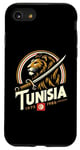 Coque pour iPhone SE (2020) / 7 / 8 Logo Tunisie | Design tunisien | Tunisie rétro