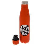 Dragon Ball Z - METAL BOTTLE DBZ GOKU KANJI - New Indies Merchandise - T300z