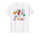 Disney 100 Years of Music and Wonder Color Fill Tunes D100 T-Shirt