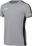 Nike Short-Sleeve Soccer Top Y NK DF Acd23 Top SS, Wolf Grey/Black/White, DR1343-012, S