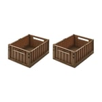 Liewood - Weston Förvaringslådor 2-pack, Medium Pecan