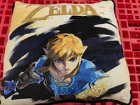 Lyo Nintendo Coussin Zelda Princess Group Premium Broderie Noir