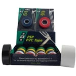 PSP Marine Tapes Eltejp PVC Svart 19mm x 20m