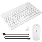 1X(Ultra-Thin Silent Wireless Bluetooth Keyboard and Mouse Set Suitable for1417