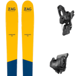 ZAG Pack ski Zag H96 25 + Fixations Homme Jaune / Bleu taille 188 2025