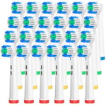 AnjoCare Replacement Brush Heads for Oral B,24 Pack Electric Toothbrush Replacement Heads for Oral B Braun,Rechargeable Toothbrush Heads Compatible with Oral B Pro1000/3000/5000/7000