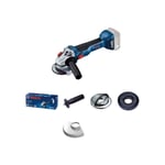 Bosch GWS Professional 18V-10 - vinkelslip - sladdlös - 125 mm - inget batteri