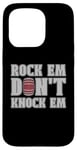 iPhone 15 Pro Rock Em Don't Knock Loves Barrel Horse Riding Barrel Racing Case