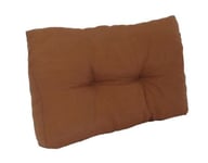 Câle reins coussin palette Easy for life orange terracotta L.60 x l.40 x ep.10 cm