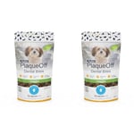 ProDen PlaqueOff Dental Bites pour Petits Chiens - 60 g (Lot de 2)