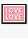 EAST END PRINTS Studio Eleni 'Love is Love' Framed Print