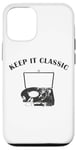 iPhone 14 Keep it Classic – Vintage Record Player Vinyl Graphic Retro Case