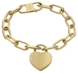 Fossil JF04658710 Harlow Gold-Tone Stainless Steel Heart Jewellery