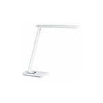 Lampe de bureau Led intégrée Bobby Aluminor 7 w - 4 Axes d'articulation - blanc