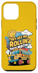 Coque pour iPhone 12 mini They See Me Rollin School They Waitin School Bus Driver Art