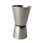 Brussels08 1 Pc Stainless Steel Double-Sided Jigger Shot Glass Cocktail Measuring Liquor Jigger Bartender Mixer Measuring Cup Random Color