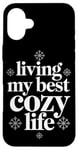 Coque pour iPhone 16 Plus Couvertures chaudes pour l'hiver - Cocoa et Hygge