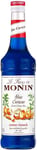 MONIN Premium Blue Curacao Syrup 700ml for Cocktails and Mocktails. 100% Natural