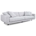 Grafu Furniture Lazy 3,5-sits soffa tyg offwhite B278 cm