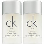 Calvin Klein One Deo Stick Duo, 2x75ml
