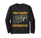 Amateur Ham Radio Operator CB Radio Enthusiast Ham Radio Dad Long Sleeve T-Shirt