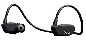 LOGICOM, D-JIX_S200_4GBT_G, 2 en 1 : MP3 Sport Waterproof + Ecouteurs Bluetooth 5.0 sans Fil, 4 Go, Jusqu'à 8 h d'autonomie et 4h en Bluetooth, Micro USB, Certifié IPX8, Batterie Li-ION 3.7 V/120 mAh