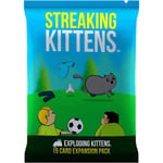 Streaking Kittens Expansion Set - Ridiculous Russian Roulette Card Game, Kortspel för Vuxna, Tonåringar och Barn - 15-korts Tillägg