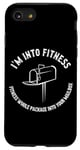 Coque pour iPhone SE (2020) / 7 / 8 Funny Mailman I'm Into Fitness Ensemble dans votre boîte aux lettres