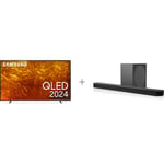 Samsung 65" QE1D – 4K QLED TV + HW-Q800D 5.1.2 Dolby Atmos Soundbar -tuotepaketti