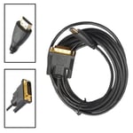 adaptateur 5m hdmi to dvi male cable mutual dvi-d male to hdmi convert for hdtv hd ep93278