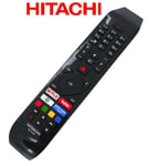 Genuine Hitachi RC43140 / RC43140P TV Remote Control with Netflix YouTube Prime