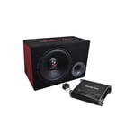 Ground Zero BASS KIT 12.300X-II 12", monoforsterker, 200W RMS