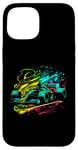 Coque pour iPhone 15 Équipement de voiture Formula Race pour les fans et les pilotes de course à roues ouvertes